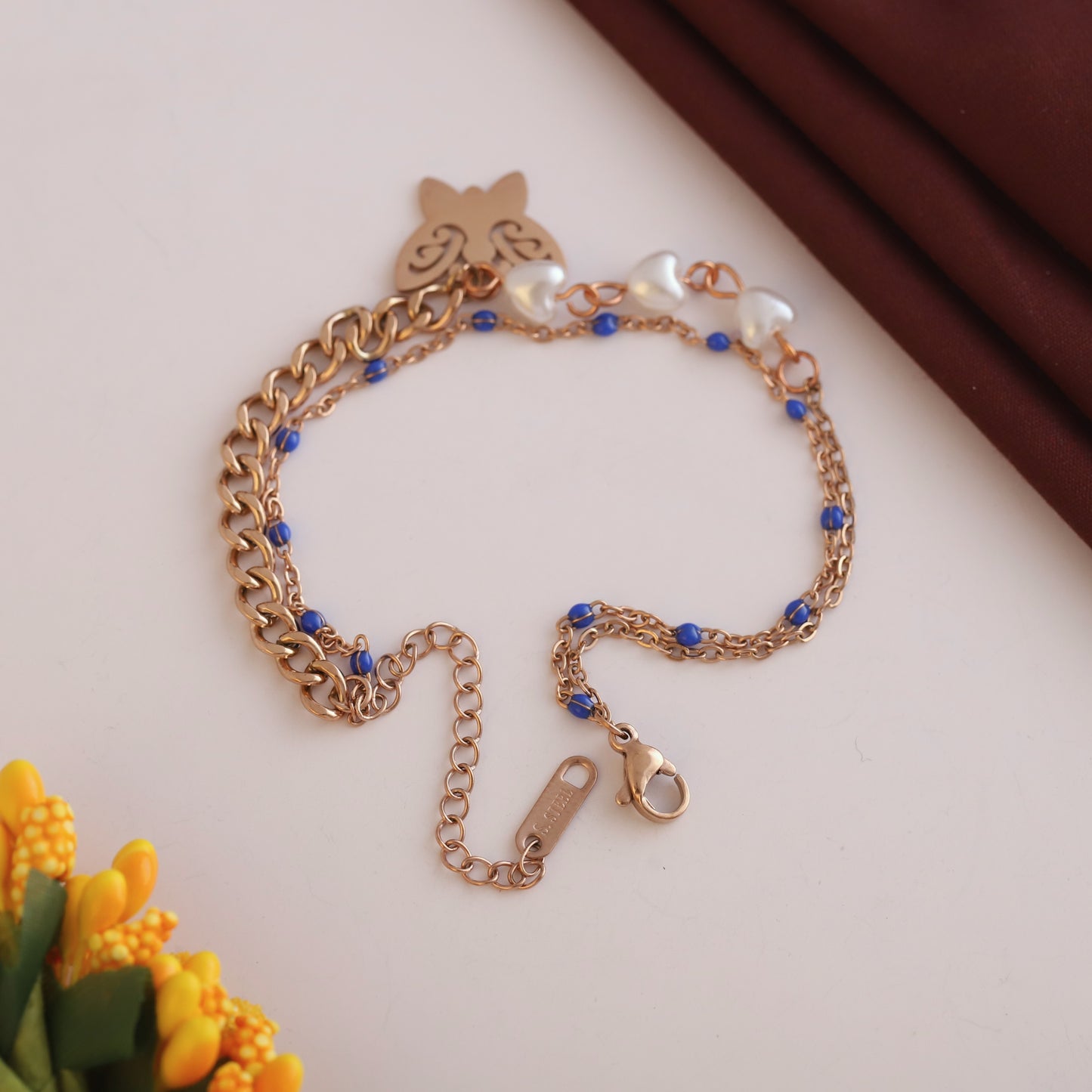 Butterfly Chain Bracelet
