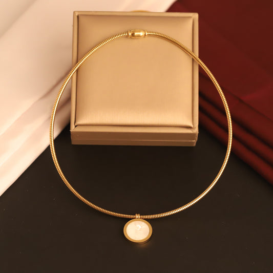 Stainless Steel Roman Pendant