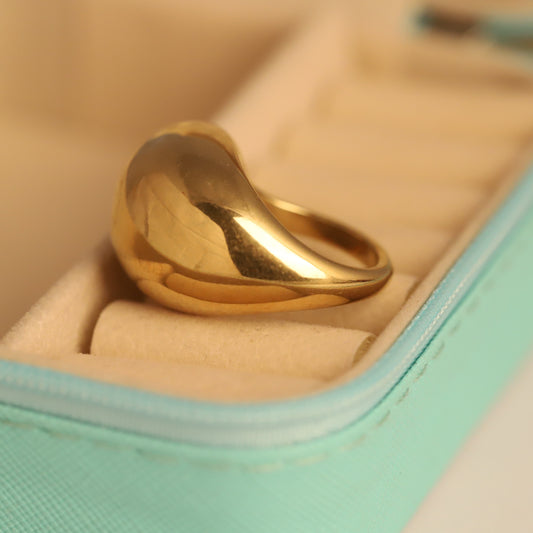 Gold Dome Ring