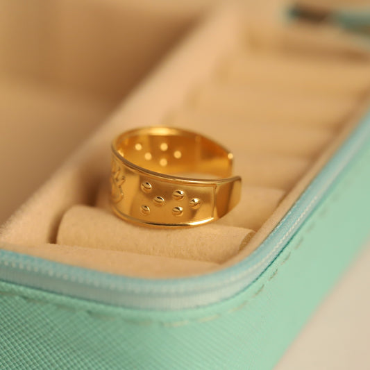 Evil Eye Signet Ring