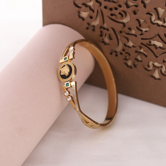 22K Gold Plated Stainless Steel Bangle