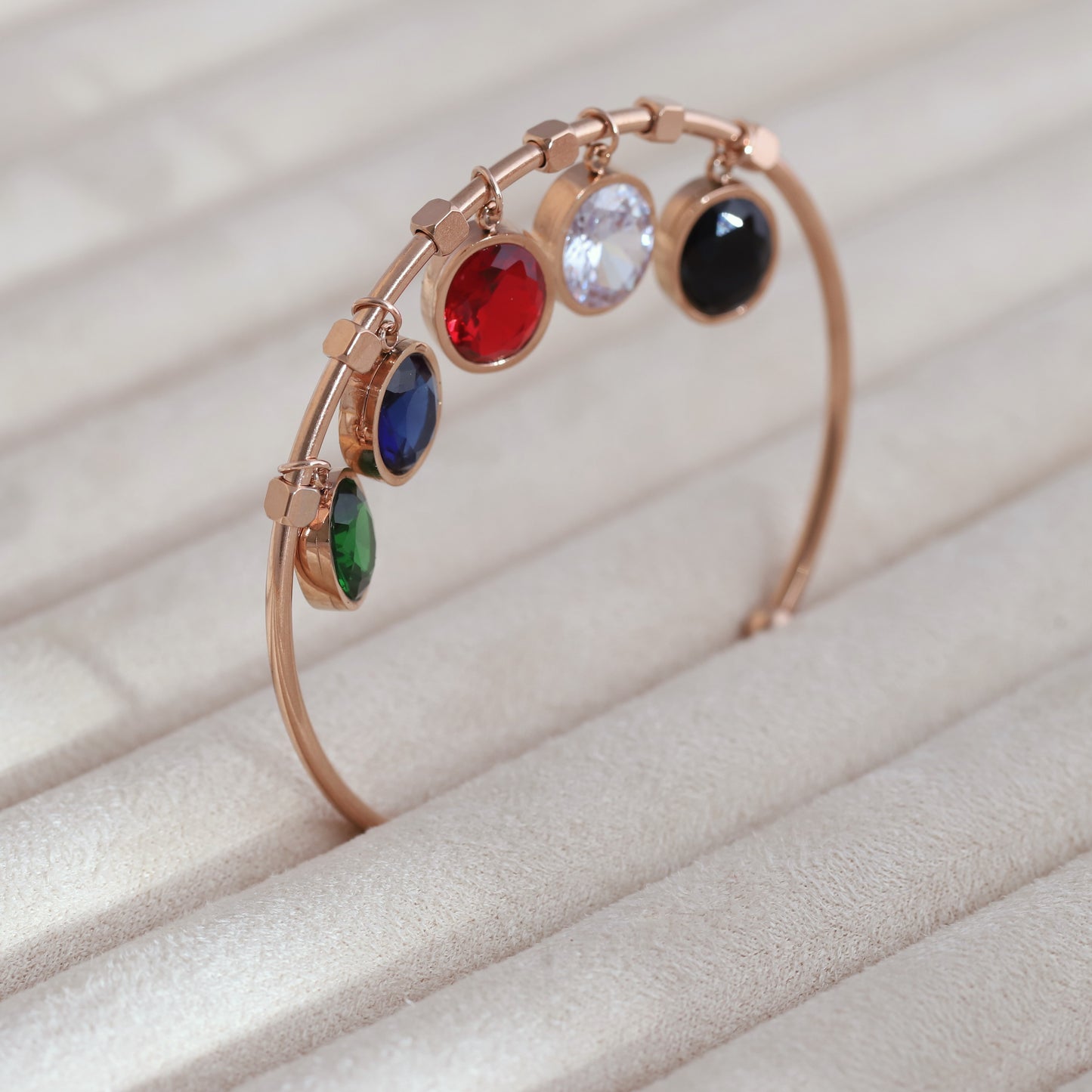 18k rose gold plated Kada bracelet