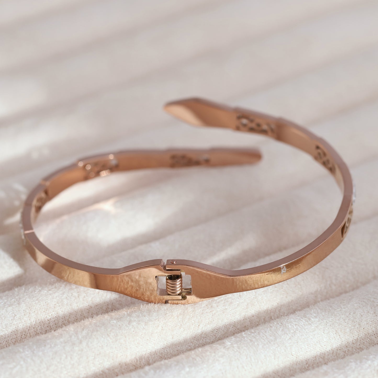 Exquisite Rose Gold Plated Bracelet