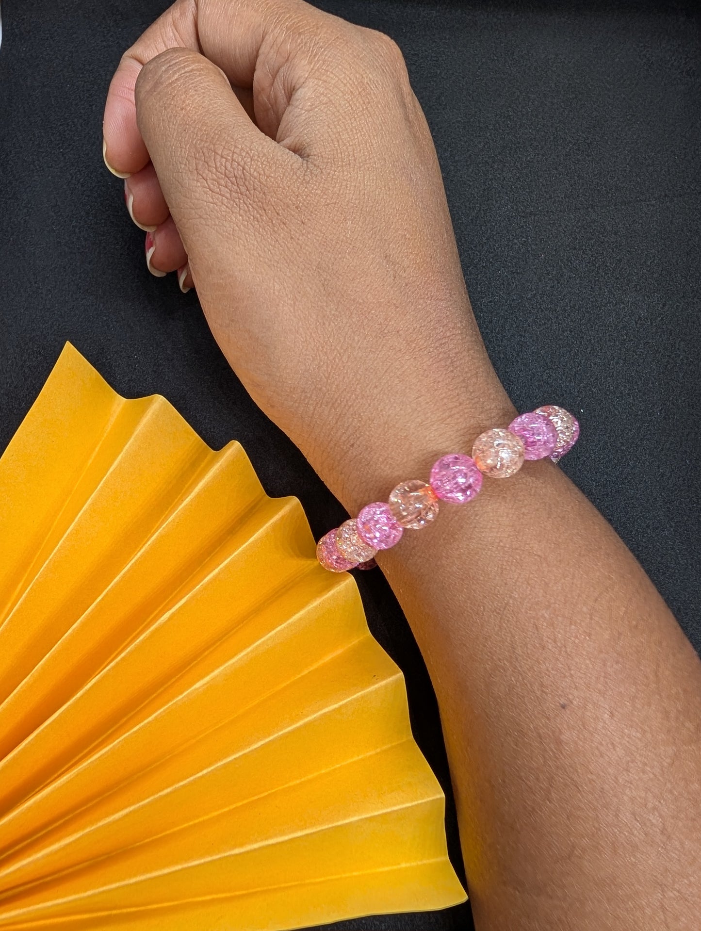 Crystal Pink Bracelet