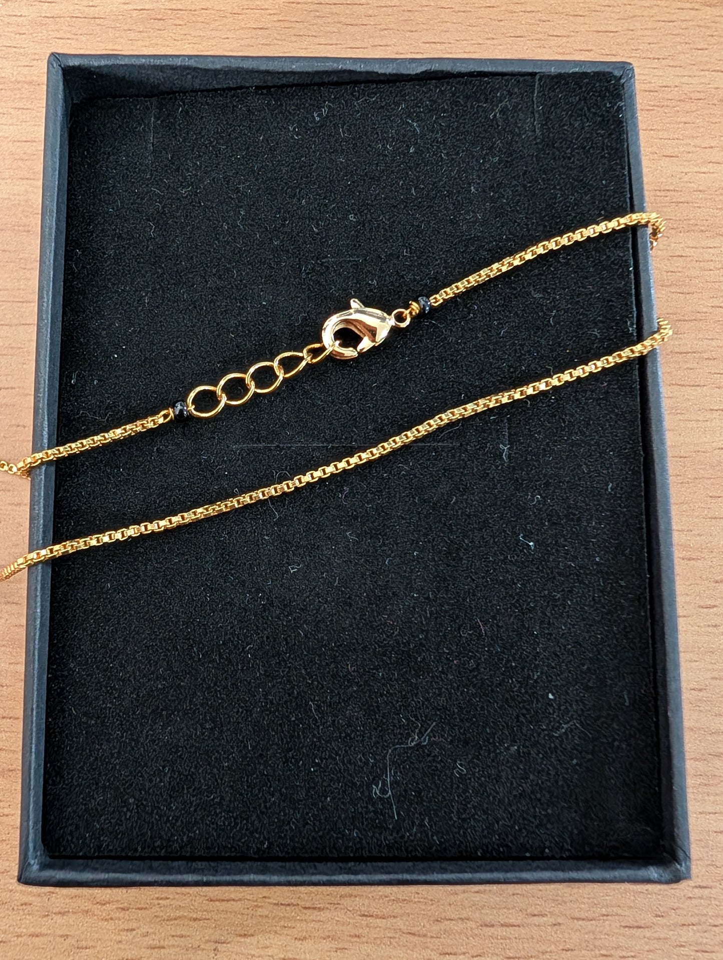 Minimalist Gold-Plated Mangalsutra Necklace | Traditional Indian Jewelry