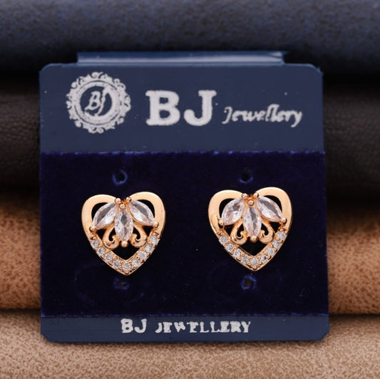 Heart Stud Earrings
