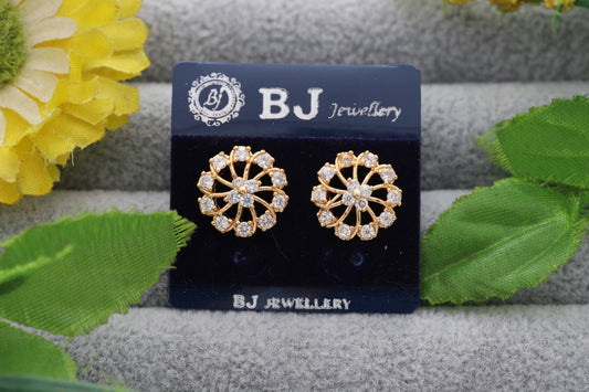 Floral Stud Earrings