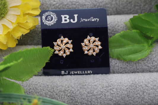 Floral Stud Earrings