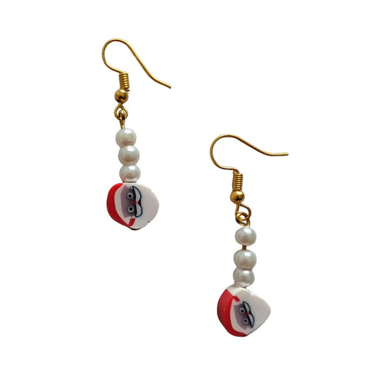 Santa Claus Drop Earrings