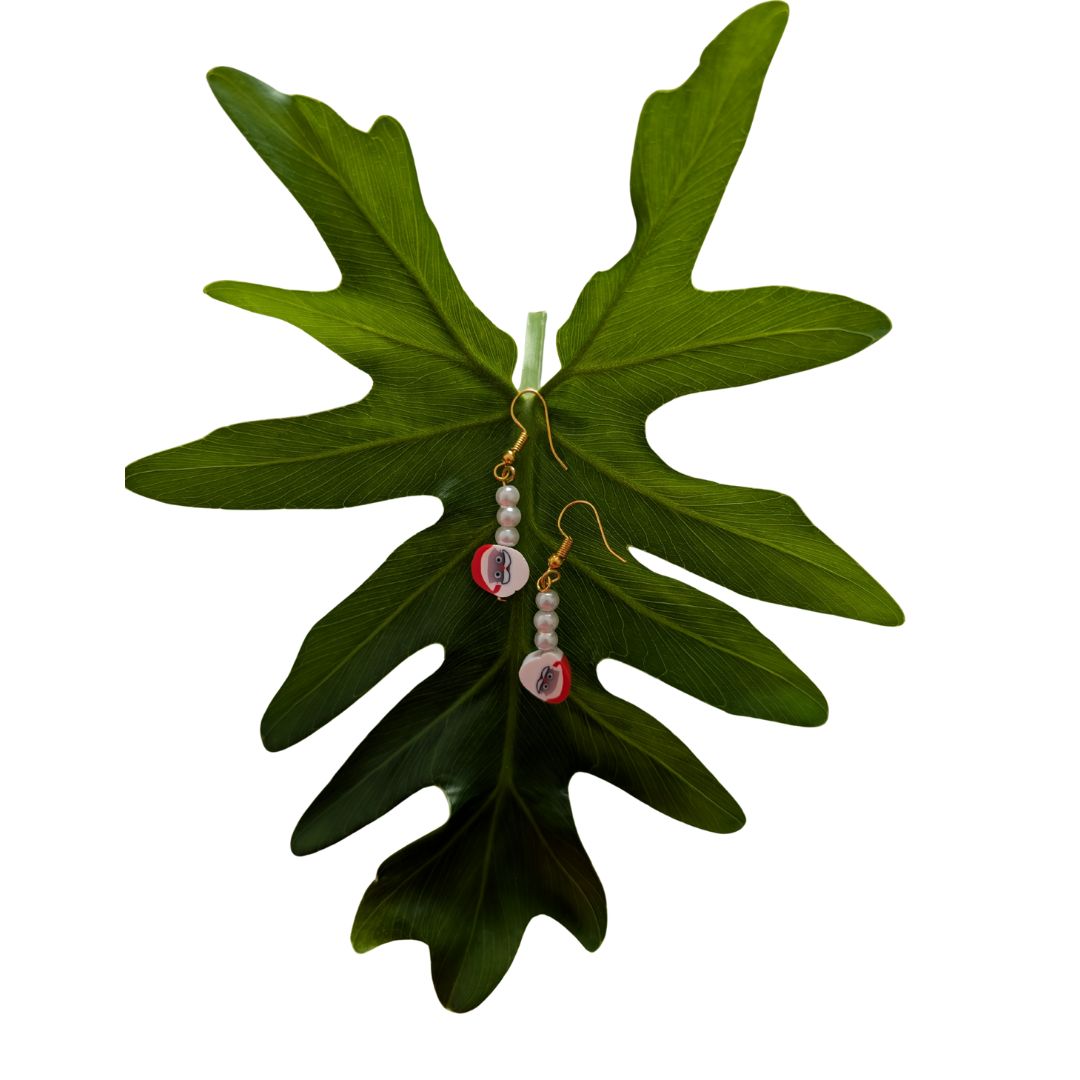 Santa Claus Drop Earrings