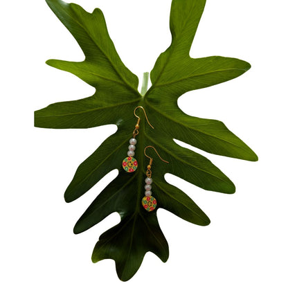 Smiley Drop Earrings