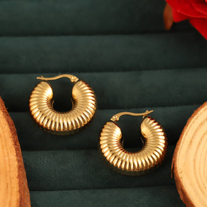 Coil Hoops Earrings