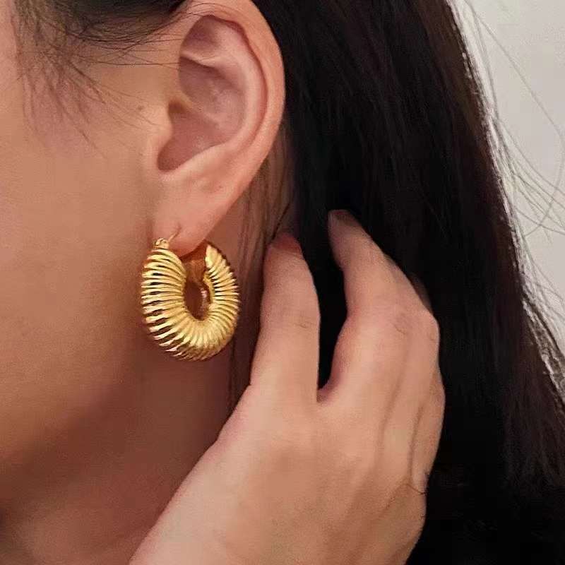 Coil Hoops Earrings
