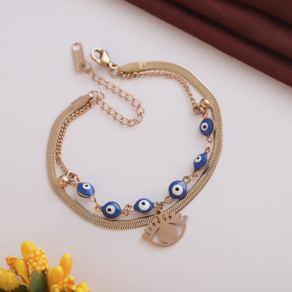Evil Eye Chain Bracelet