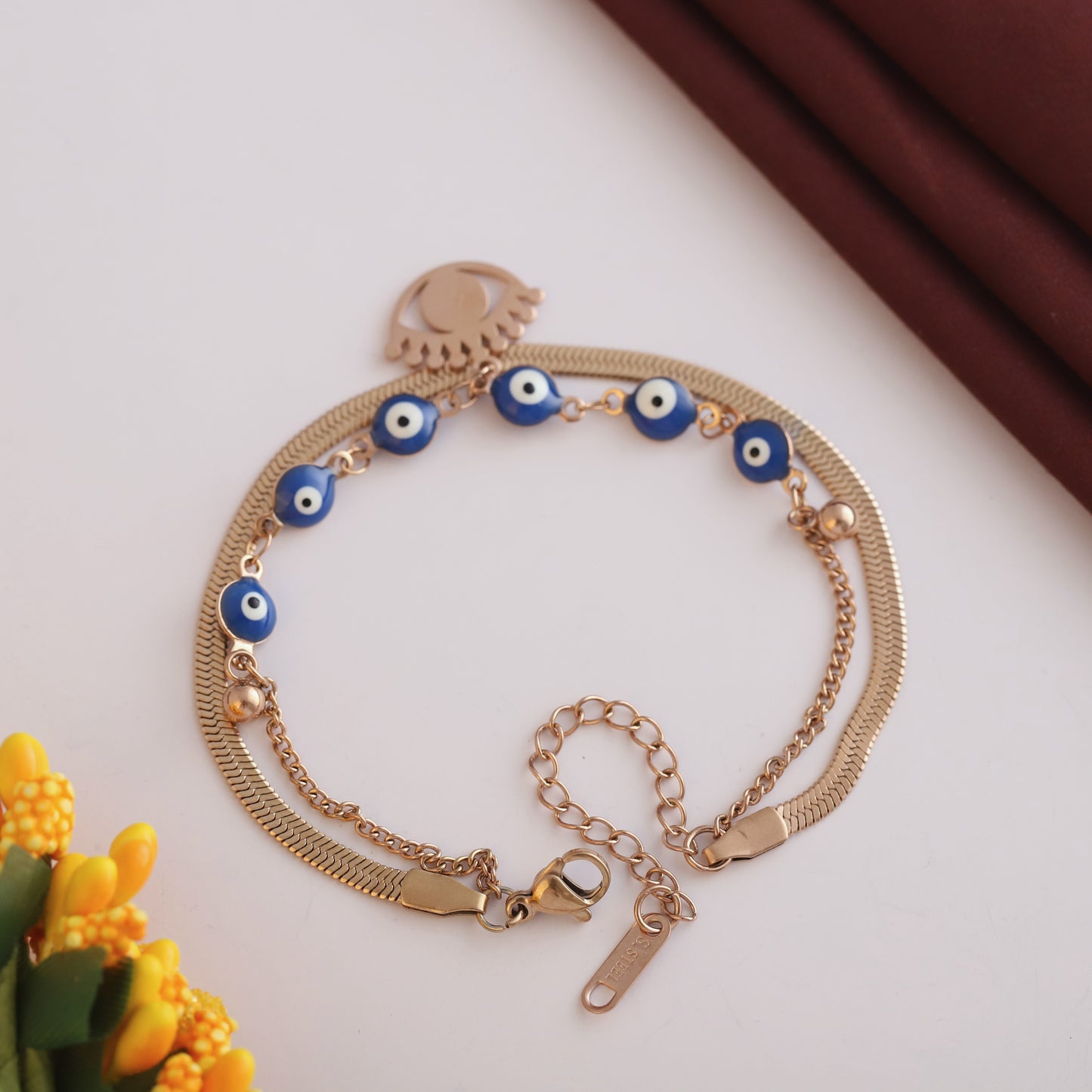 Evil Eye Chain Bracelet