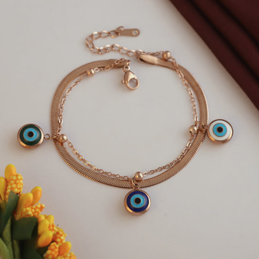 Evil Eye Chain Bracelet