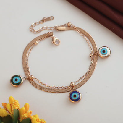 Evil Eye Chain Bracelet