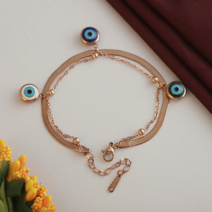 Evil Eye Chain Bracelet