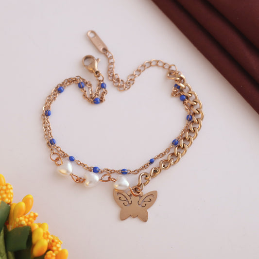 Butterfly Chain Bracelet