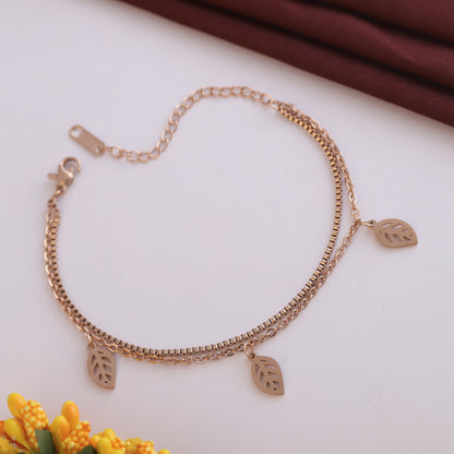 Leaf Chain Bracelet