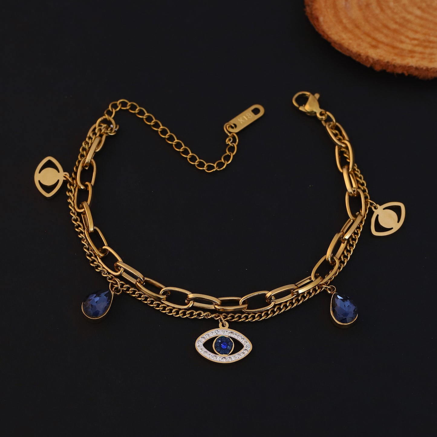 Evil Eye Chain Bracelet