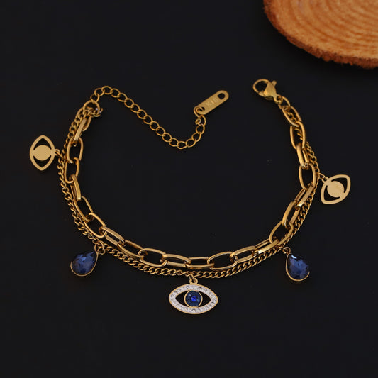 Evil Eye Chain Bracelet
