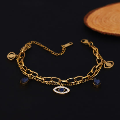 Evil Eye Chain Bracelet