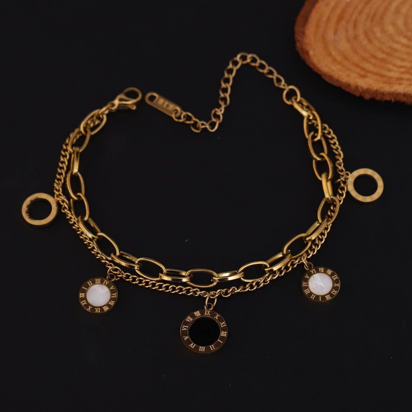 The Trending Gold Plated Chain Bracelet