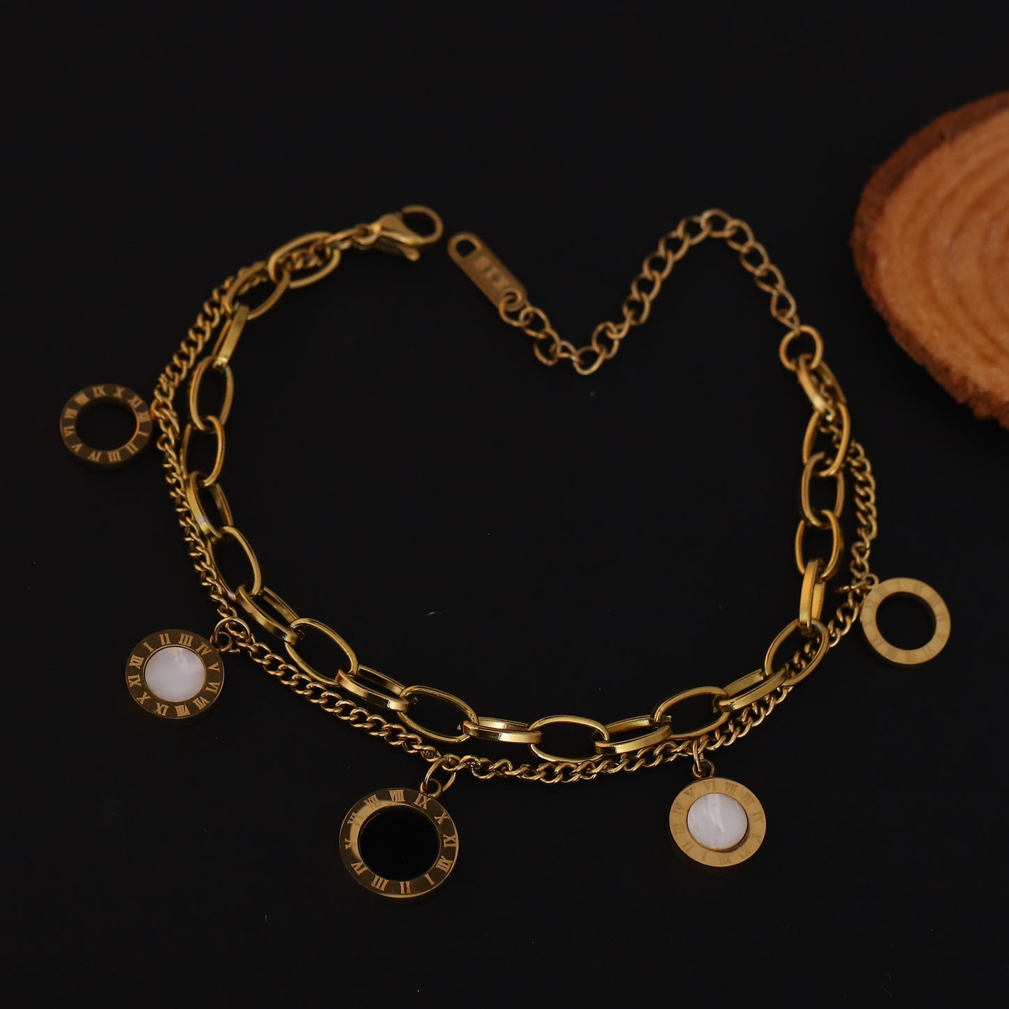 The Trending Gold Plated Chain Bracelet