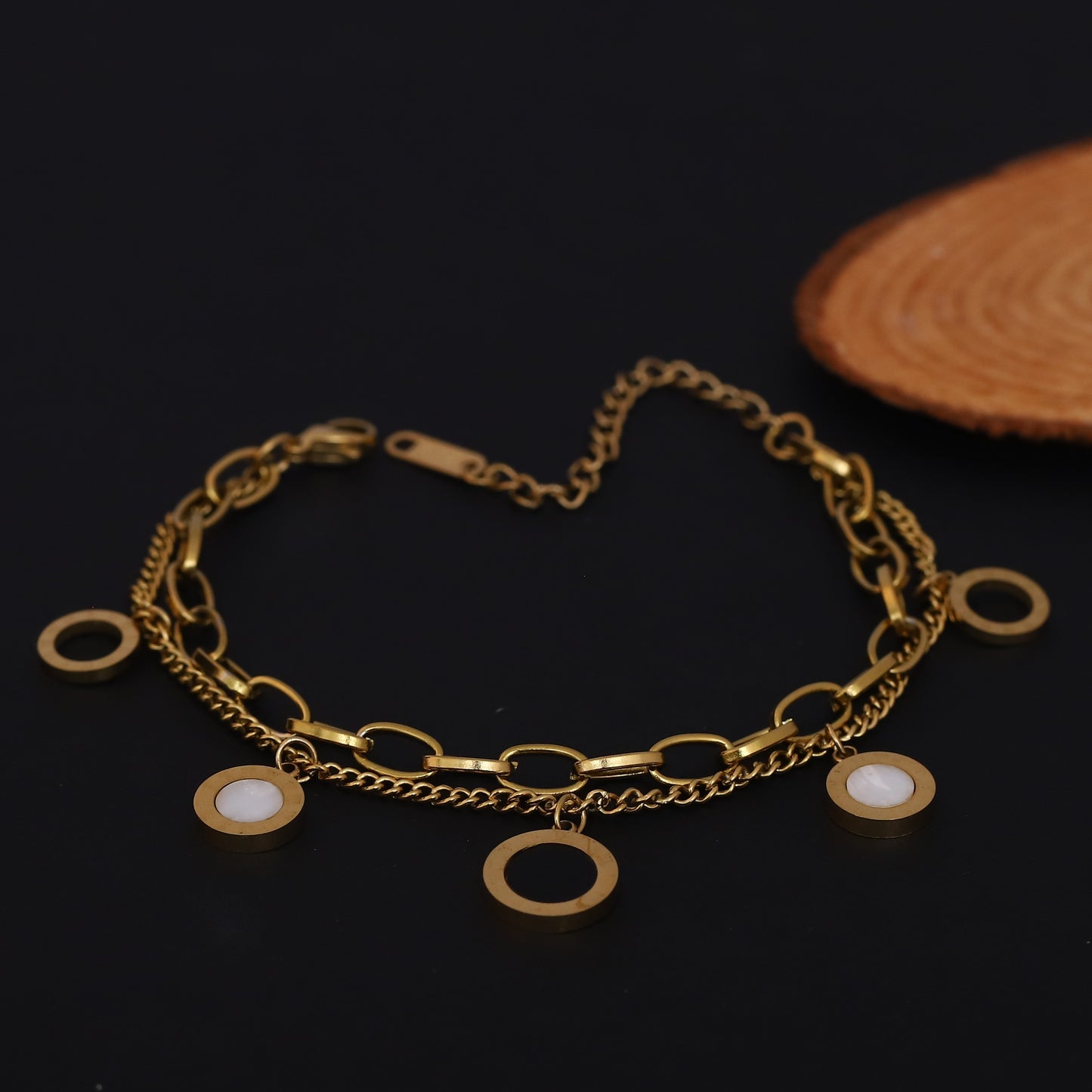 The Trending Gold Plated Chain Bracelet