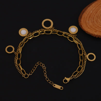 The Trending Gold Plated Chain Bracelet
