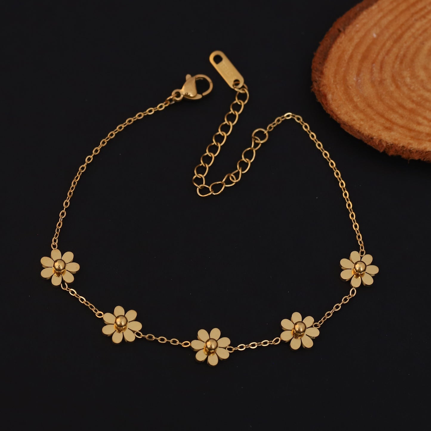 Flower Chain Bracelet
