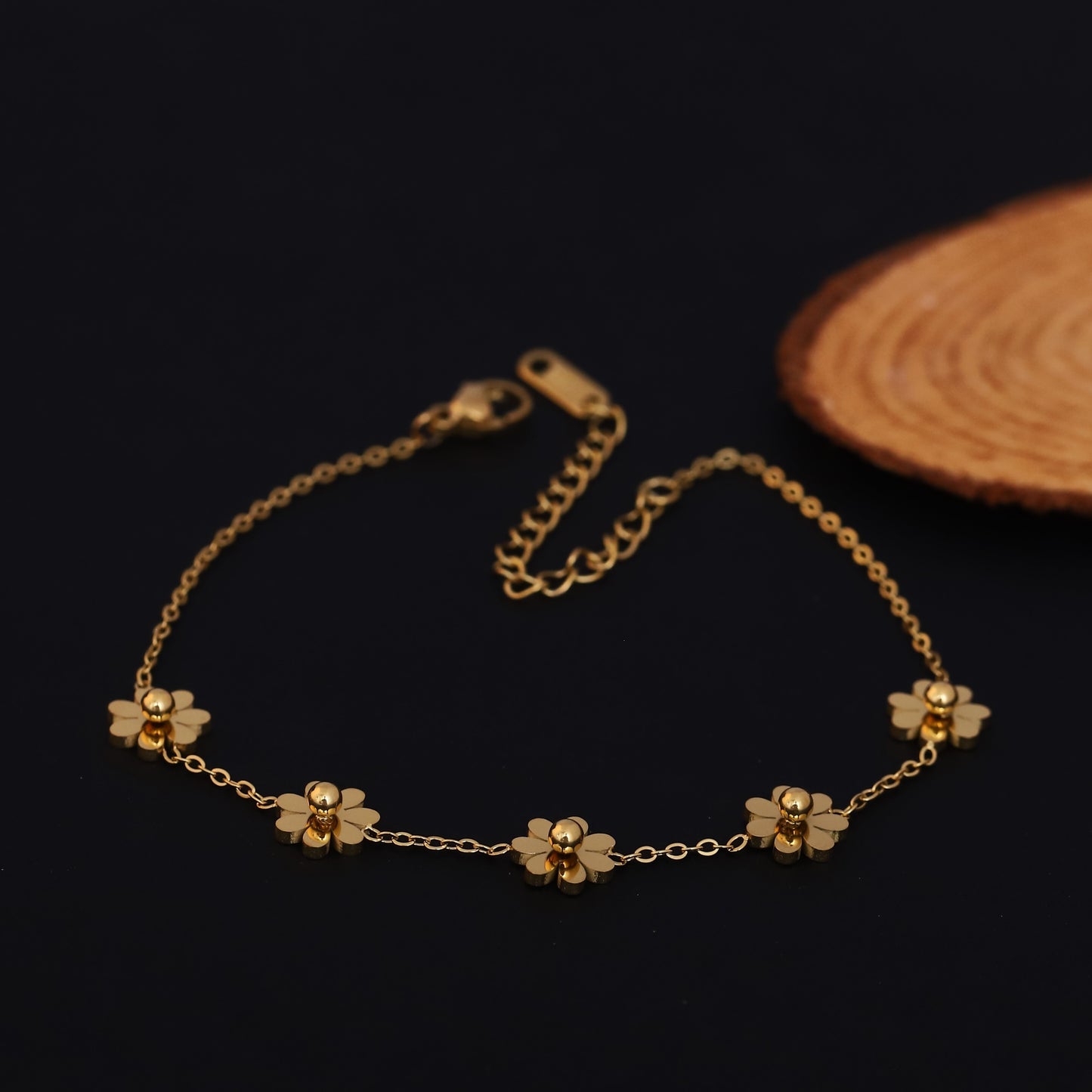 Flower Chain Bracelet