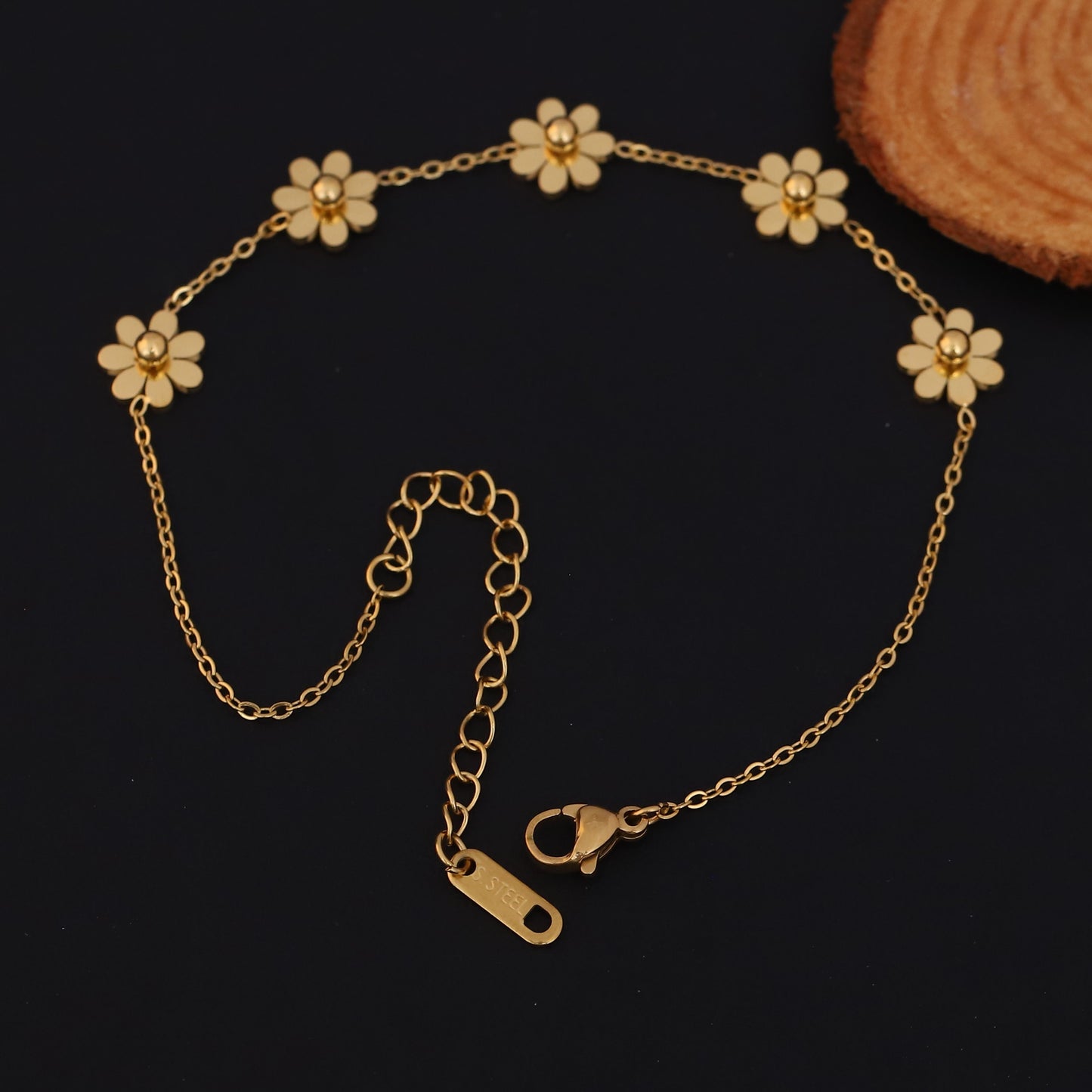 Flower Chain Bracelet