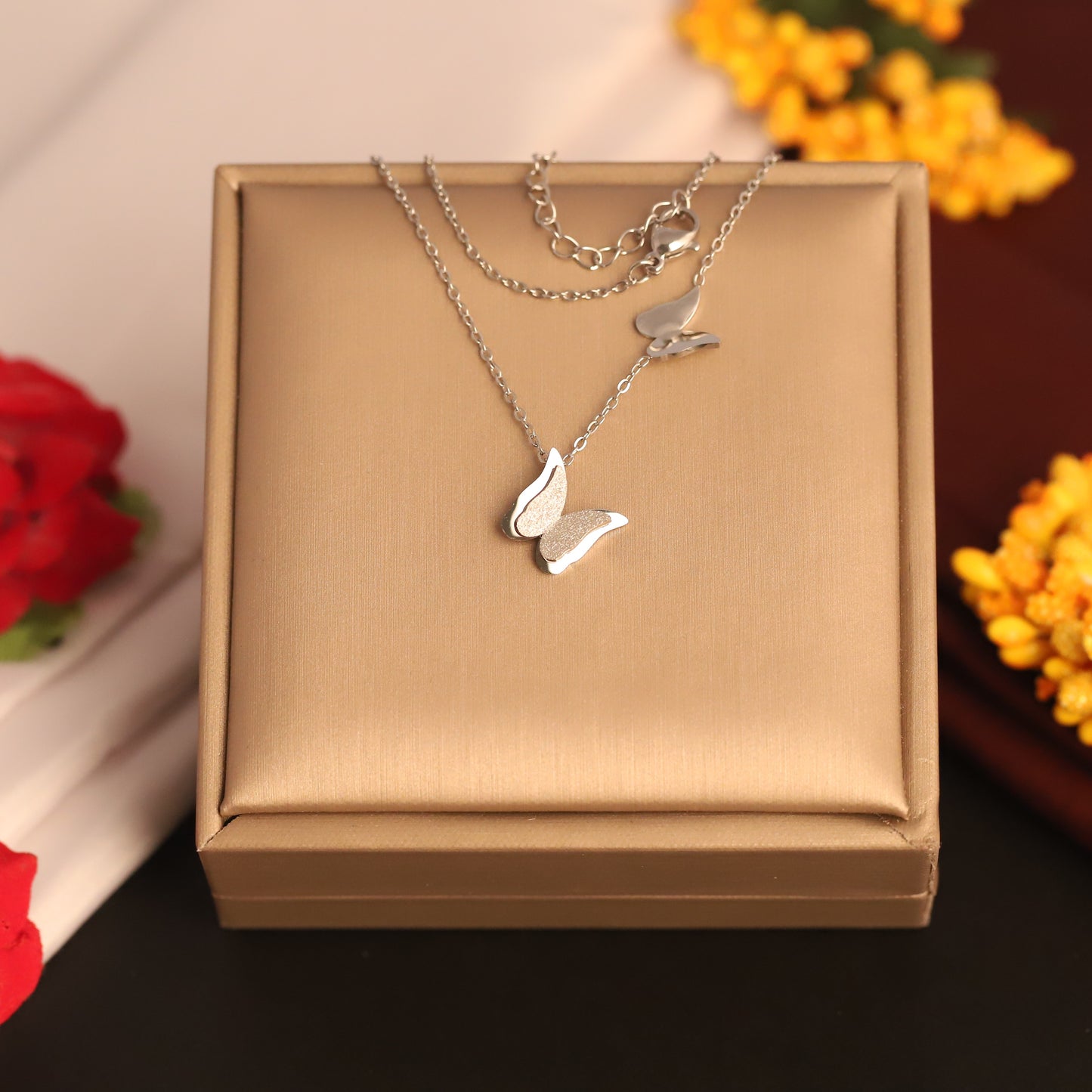 Butterflies Chain Pendant