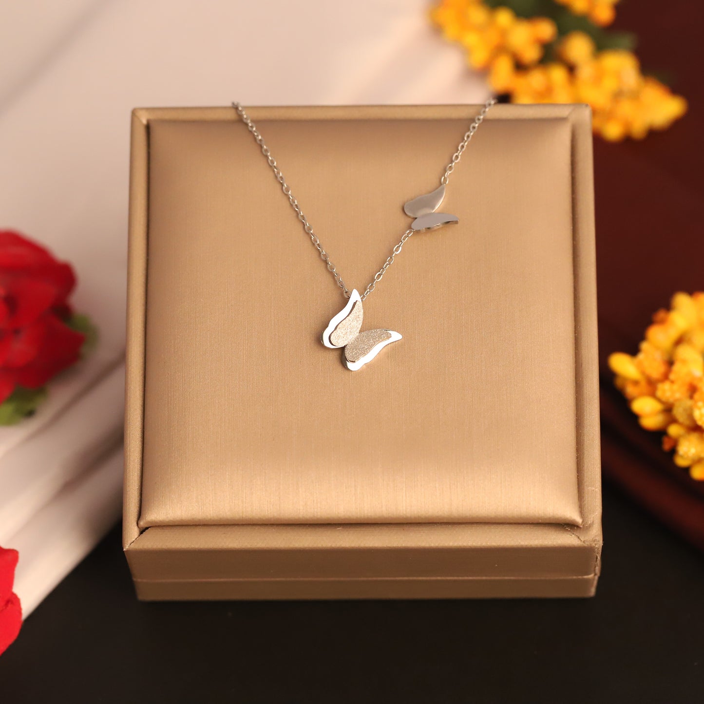 Butterflies Chain Pendant