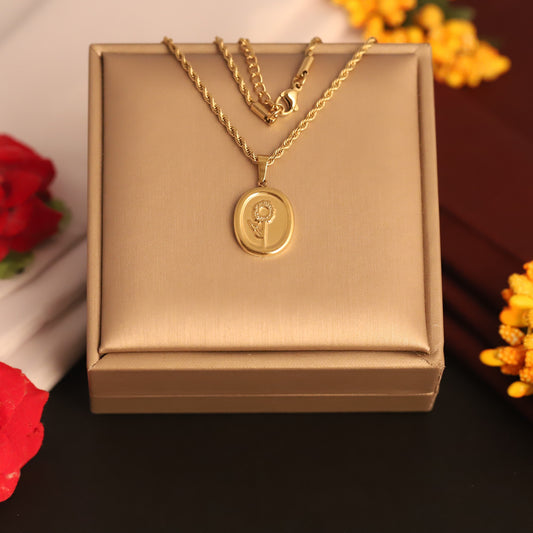 Rose Flower Pendant