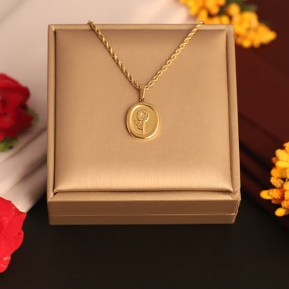 Rose Flower Pendant