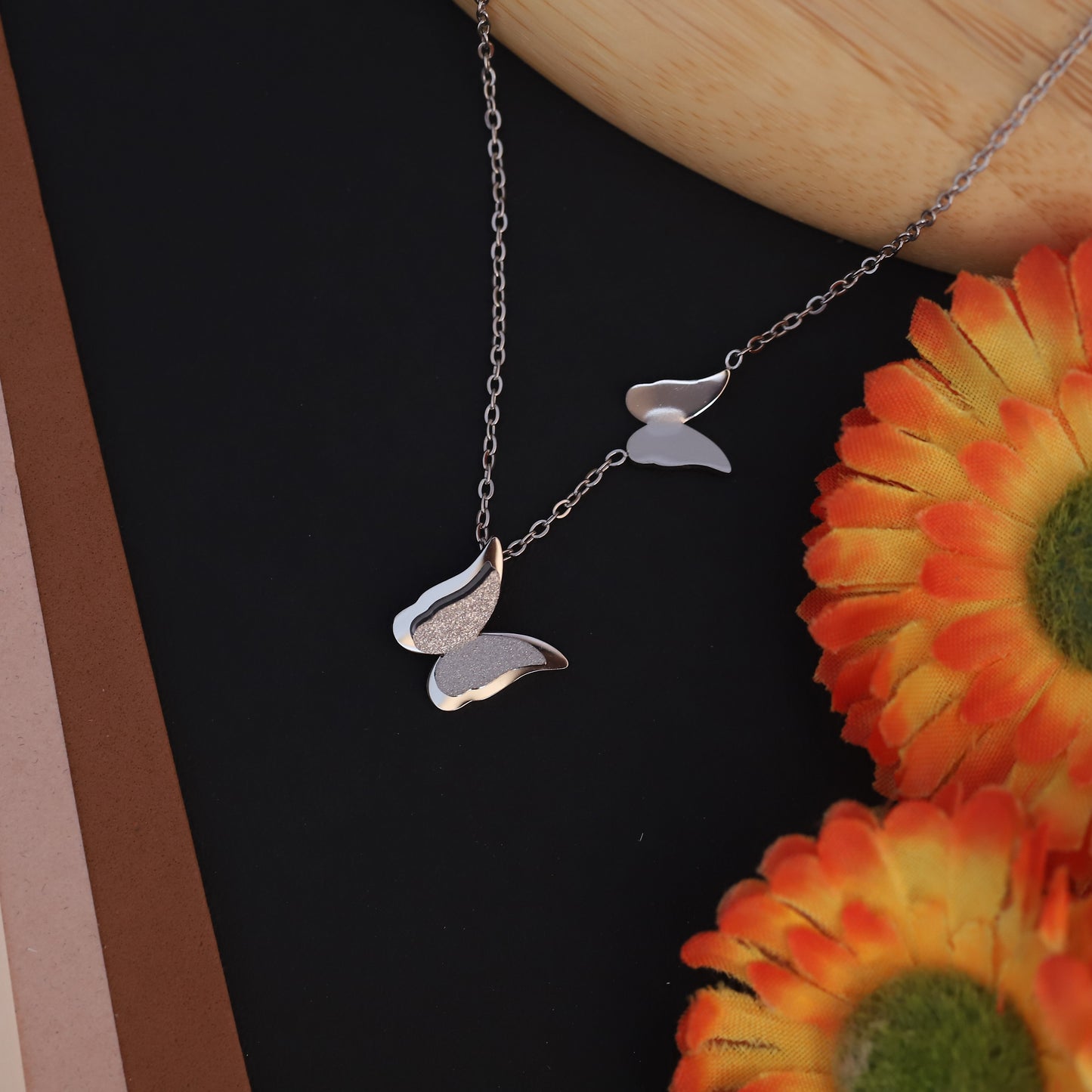 Butterflies Chain Pendant