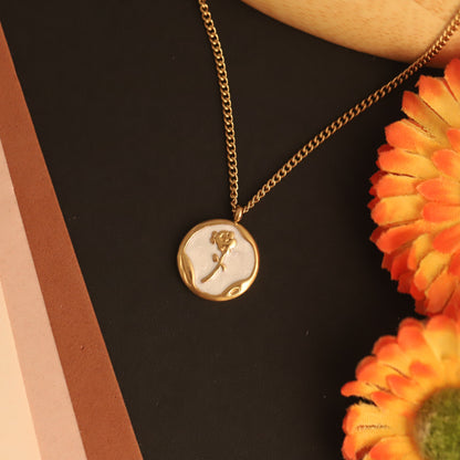 Rose Flower Pendant