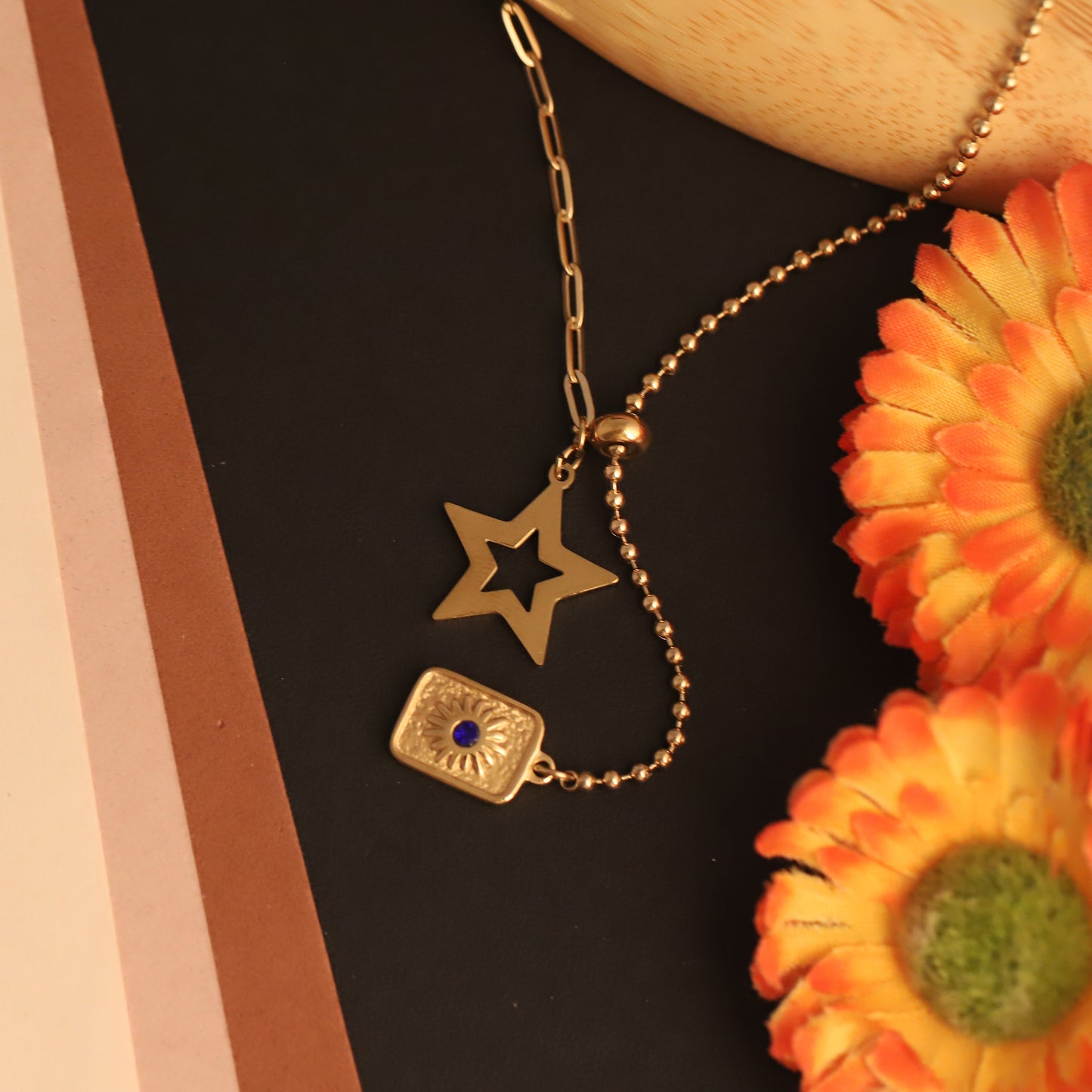 Two Distinct Chain Pendant