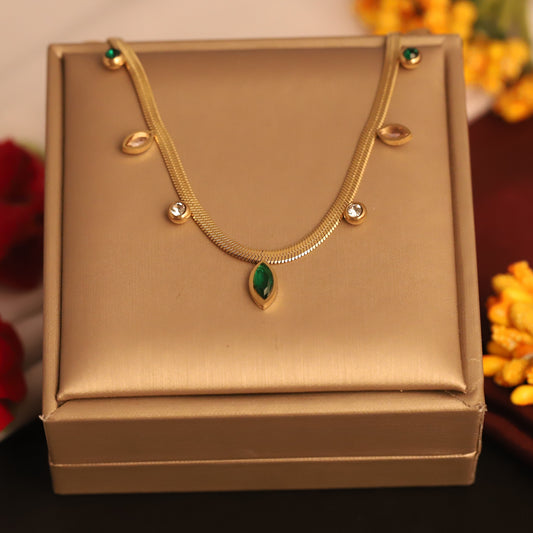 Layered Gold Chain Necklace with Charms | Protection & Style Jewellery