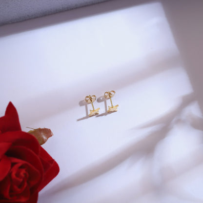 Golden Evil Eye & Sun Layered Necklace Set with Star Earrings - Protective Charm Jewelry