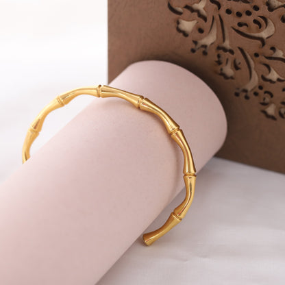 Bamboo Cuff Bracelet