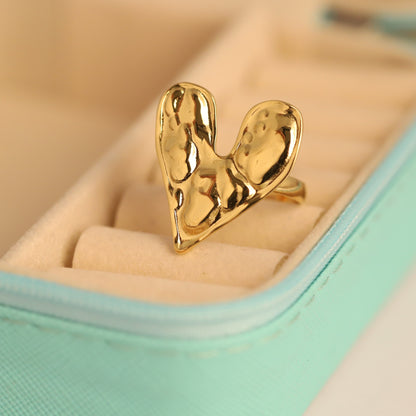 Culptural Love Symbol Ring | Unique Fashion Jewelry