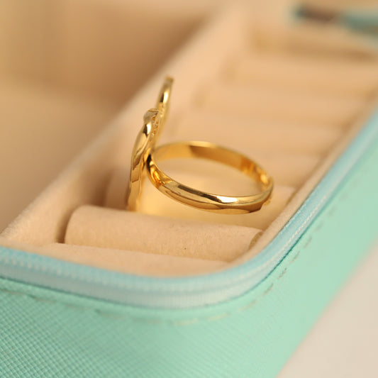 Culptural Love Symbol Ring | Unique Fashion Jewelry
