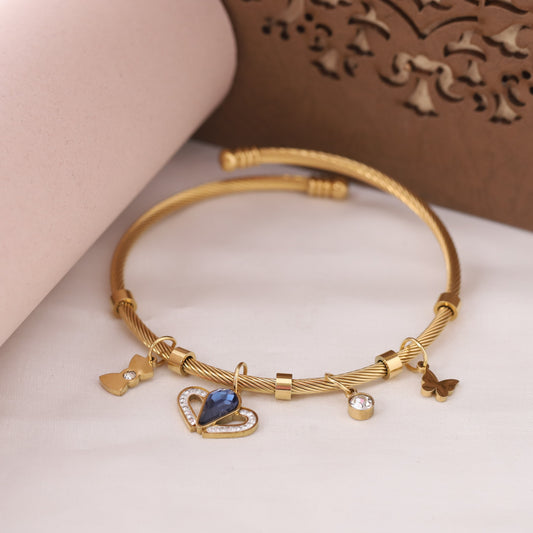 Elegant 22K Gold Plated Bracelets for Women & Girls
