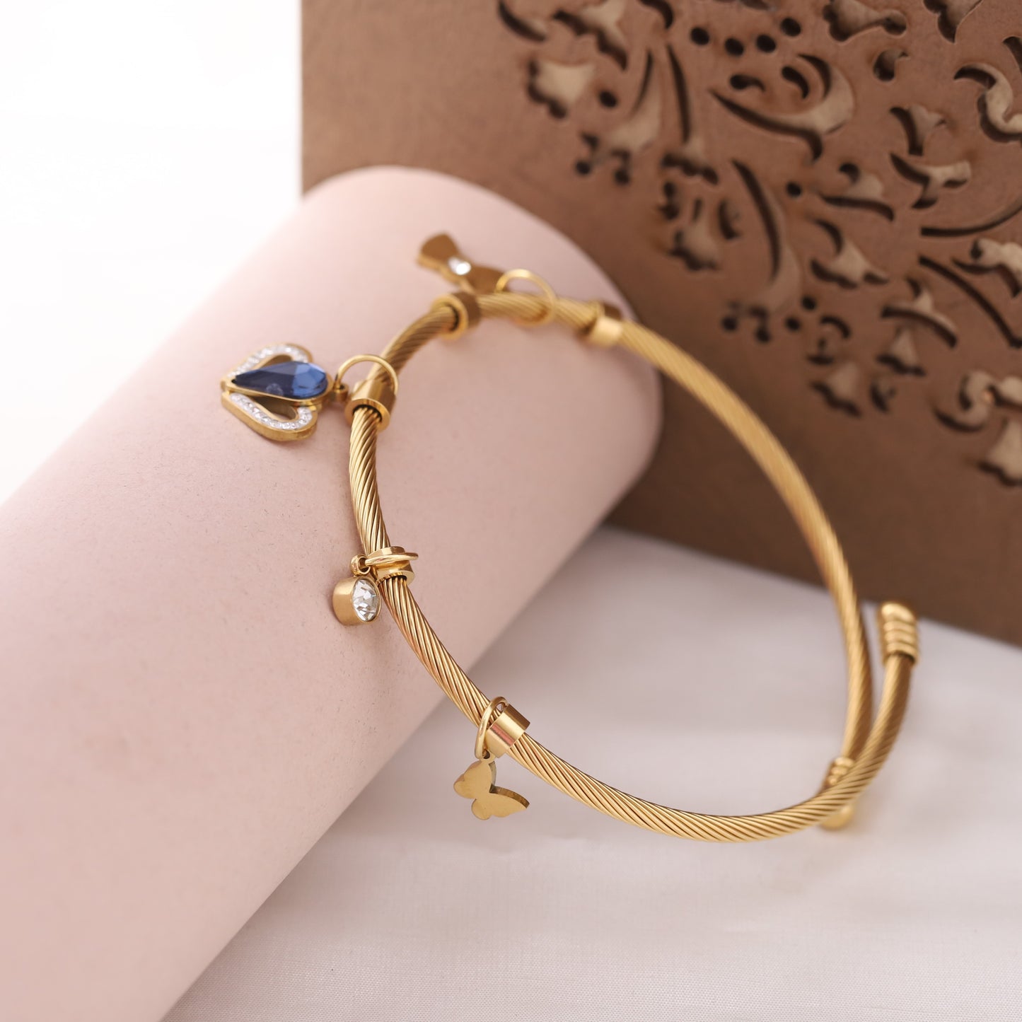 Elegant 22K Gold Plated Bracelets for Women & Girls