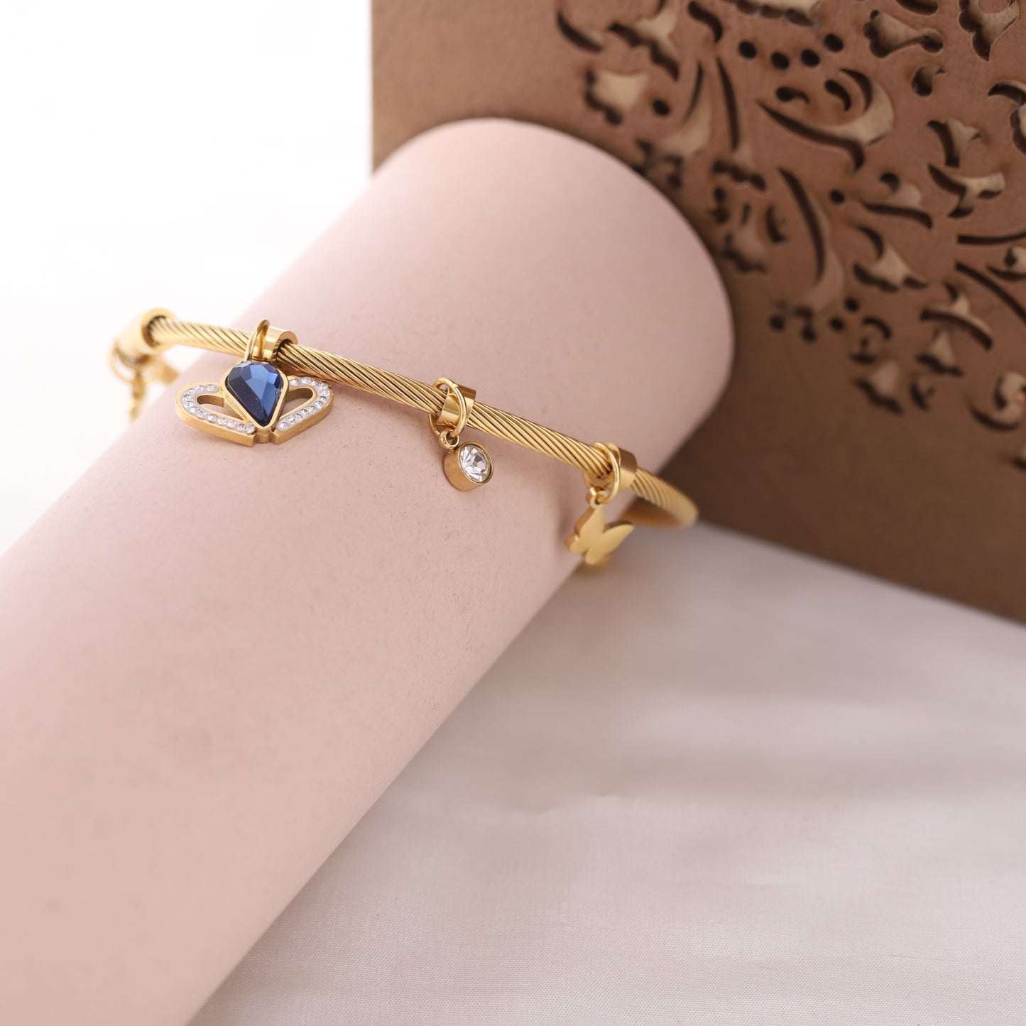 Elegant 22K Gold Plated Bracelets for Women & Girls