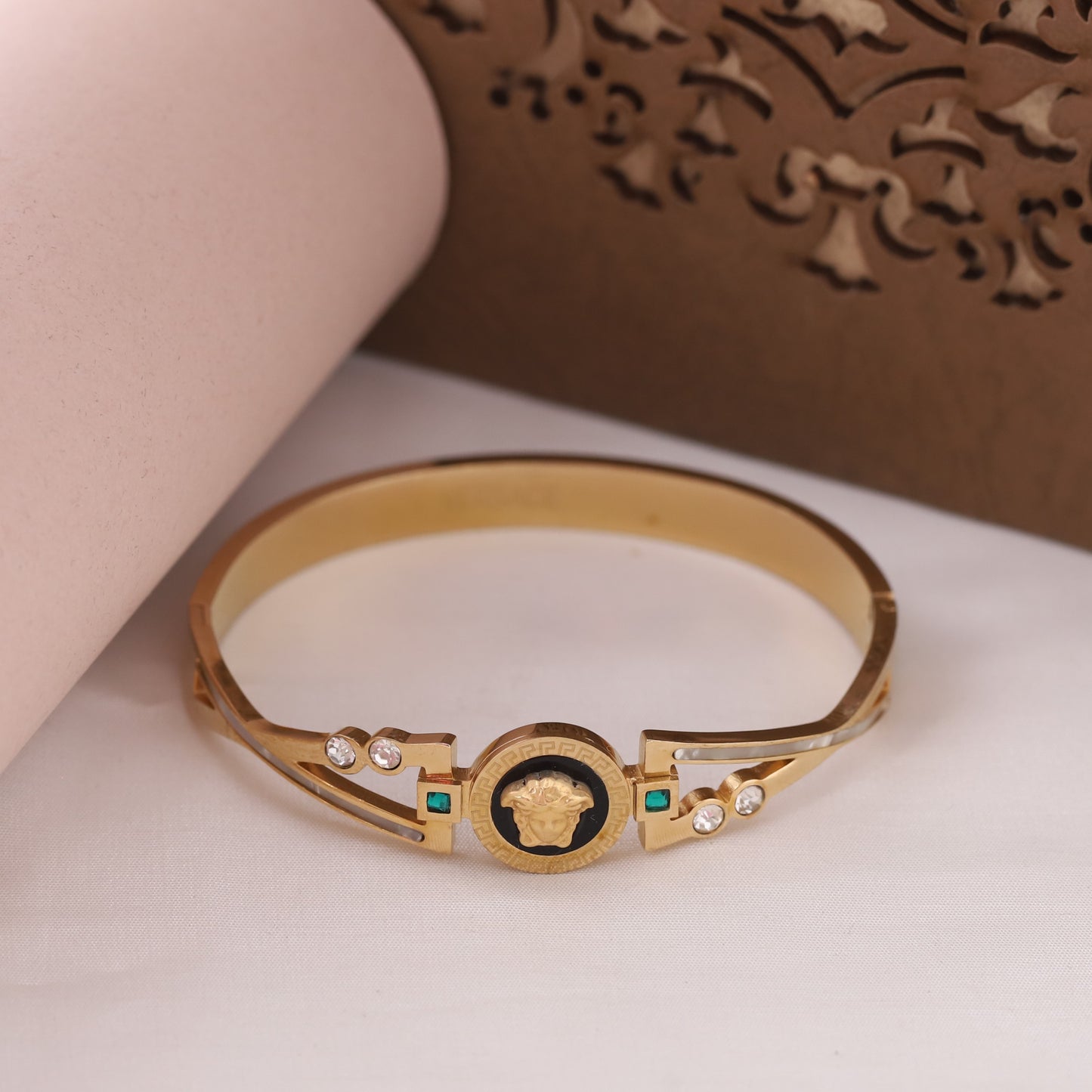 22K Gold Plated Stainless Steel Bangle